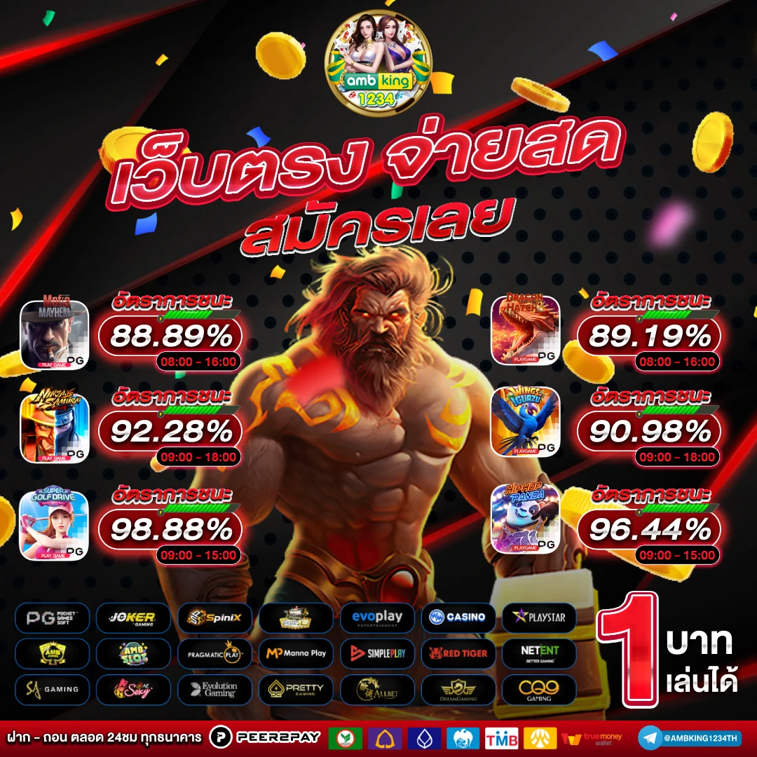 สล็อต ทุกค่ายเกม - แบนเนอร์โปรโมชั่น