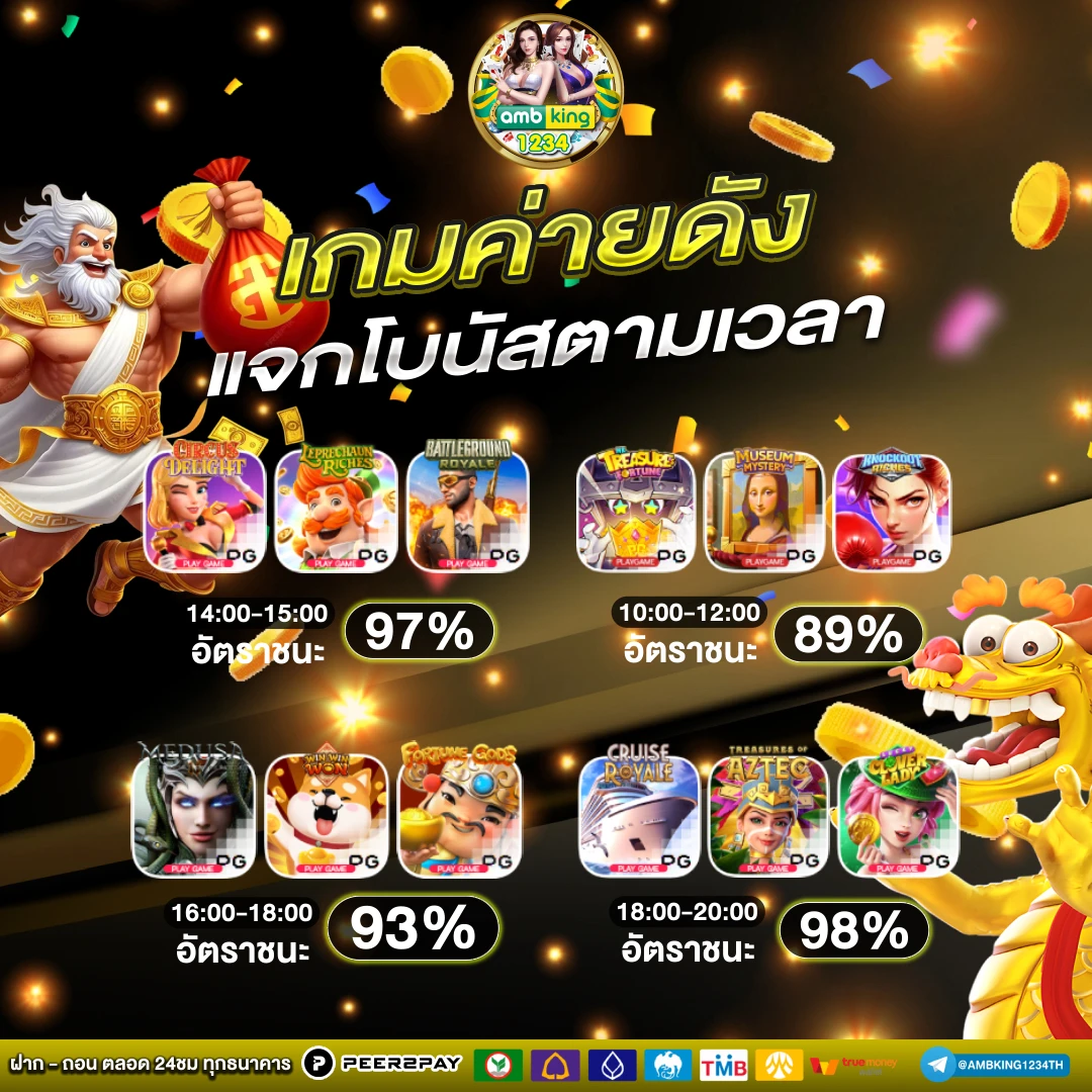 พนัน - แบนเนอร์โปรโมชั่น