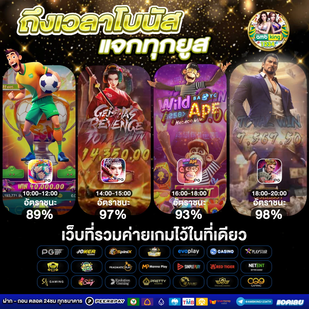 เว็บจ่ายไว - แบนเนอร์โปรโมชั่น